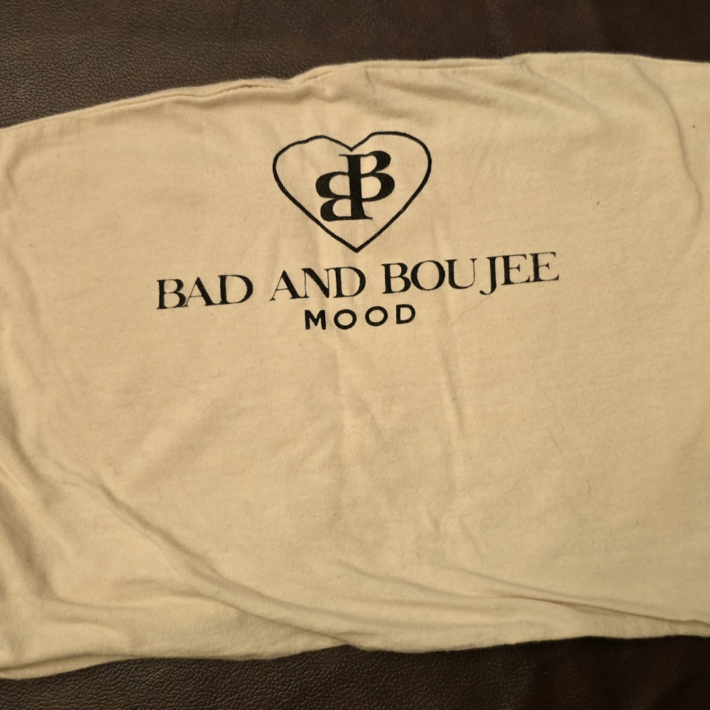 Beige Bad and Boujee Mood Tube Top